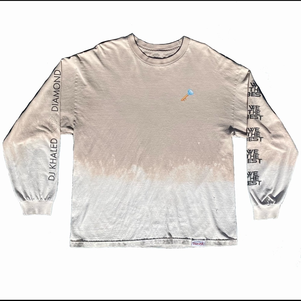 DIAMOND x DJ KHALID rare collab long sleeve tee.